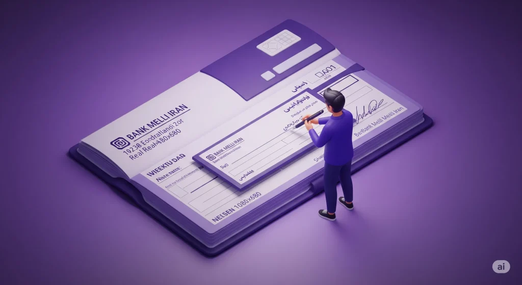 چطوری دسته چک بانک ملی بگیرم؟(صفر تا صد)