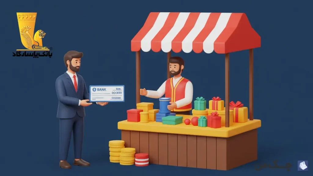 انتقال چک صیادی بانک پاسارگاد