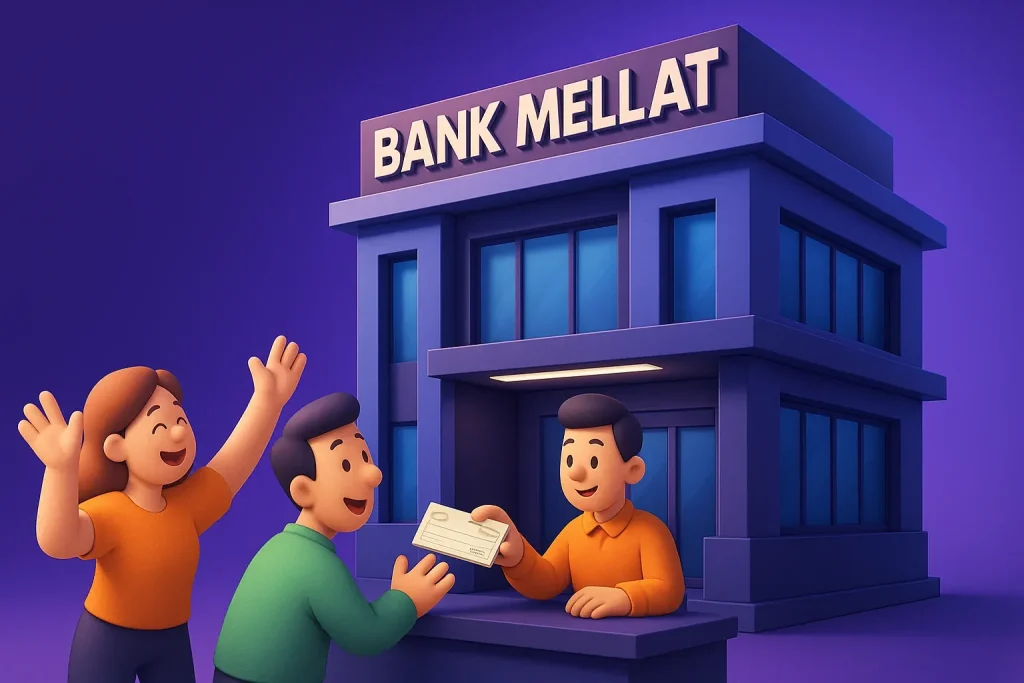 چک بانک ملت