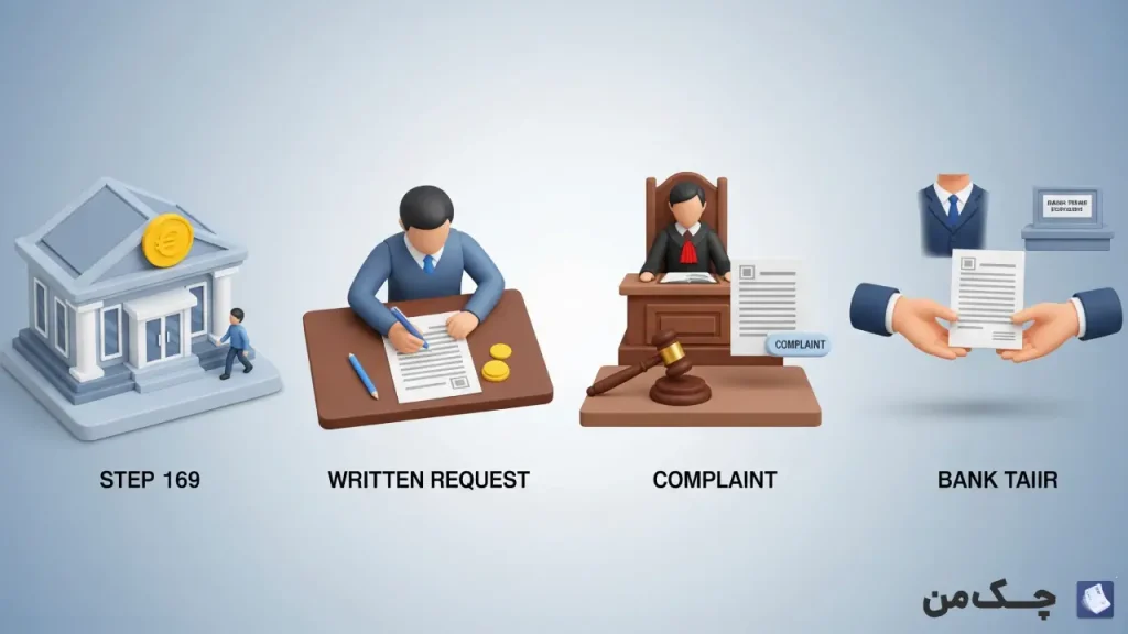 مراحل ماده 14 قانون چک