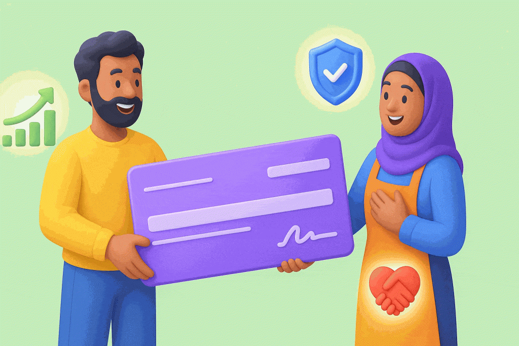 چک صیادی بنفش