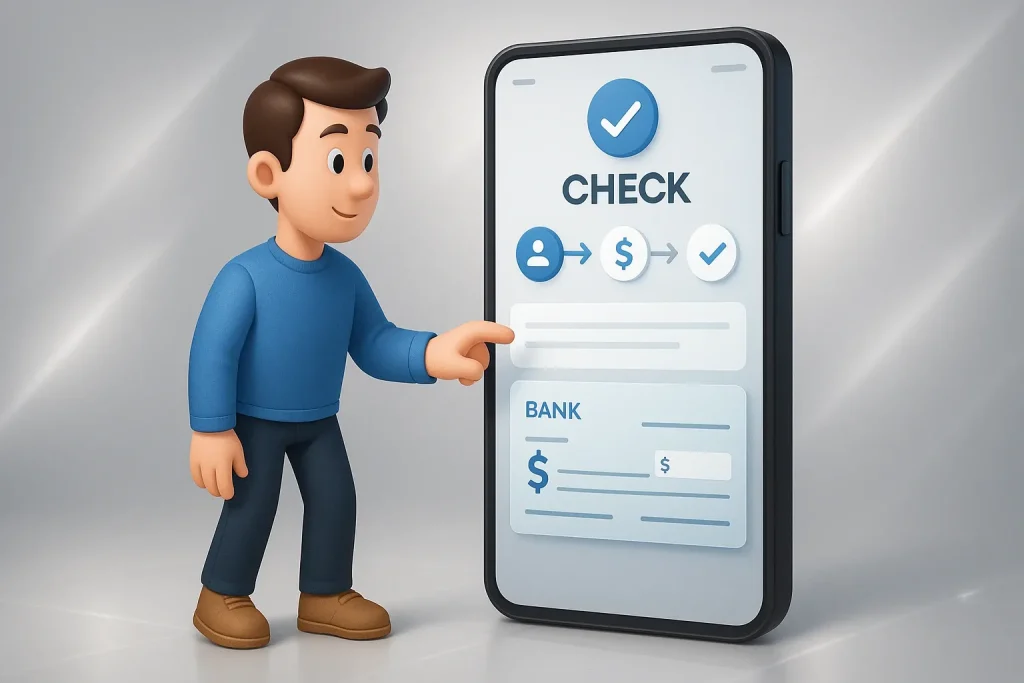 مراحل ثبت چک در چکاد بانک پارسیان