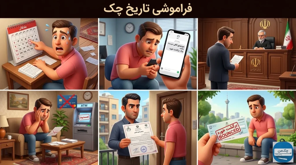 تاریخ چک
