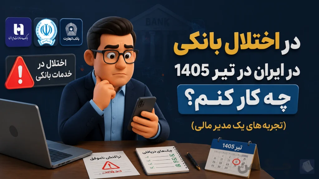 اختلال بانکی تیر 1405